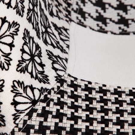 Кресло Secret De Maison CINDY SOFT EAMES (mod. 101) дерево береза, металл, мягкое сиденье, ткань, 61х60х80 см, черный, белый