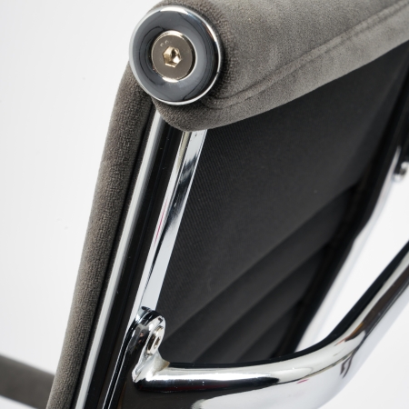 Кресло URBAN флок, серый