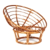 Кресло "PAPASAN" 23/01 W с подушкой коньяк, ткань старт фото в интернет-магазине Stoolmarket