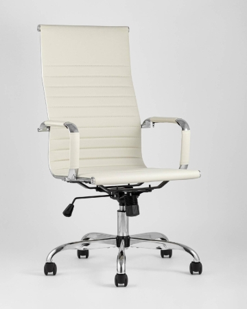 Кресло руководителя City TopChairs бежевое