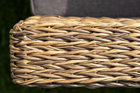 "Капучино" кресло из искусственного ротанга (гиацинт), соломенный