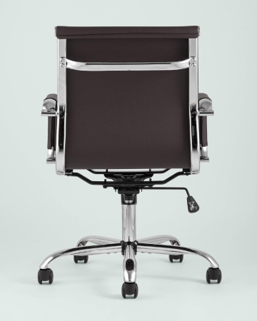 Кресло офисное City S TopChairs коричневое
