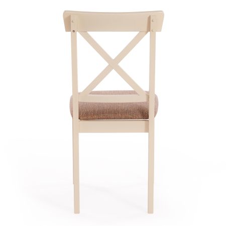 Стул Гольфи Джуниор (Golfi Junior) дерево гевея, 45*51*94, слоновая кость, ткань коричневый, золотой (1505-9) Стул Гольфи Джуниор (Golfi Junior) дерево гевея, 45*51*94, слоновая кость, ткань коричневый, золотой (1505-9)