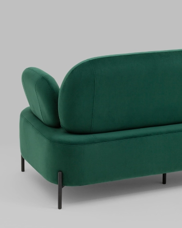 Диван Кэнди велюр зелёный