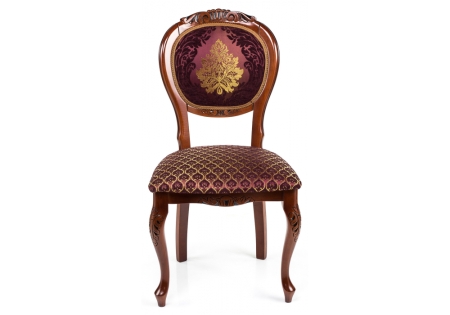 Стул деревянный Adriano 2 темное дерево вишня с патиной