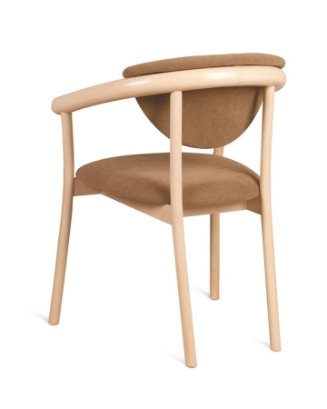 Кресло венское "Виенна" беленый дуб, коричневый М08 Кресло венское "Виенна" беленый дуб, коричневый М08