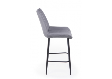 Барный стул Седа 360 темно-серый (zd 995), черный np