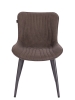 Обеденный стул Aqua ткань темно-коричневый