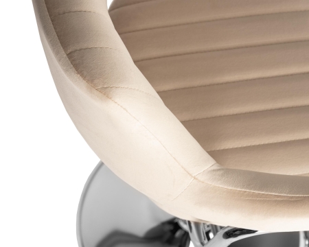 Набор 2 шт Стул барный CHARLY, бежевый велюр (MJ9-10)