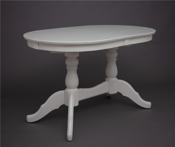Стол обеденный Овальный-1300 слоновая кость 9001 Стол обеденный Овальный-1300 слоновая кость 9001