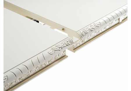 Стол деревянный Кантри 160 овальный крем