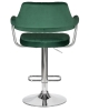 Стул барный CHARLY зеленый велюр MJ9-88