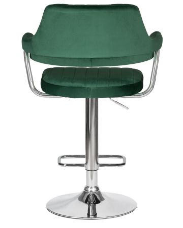 Стул барный CHARLY зеленый велюр MJ9-88