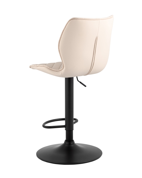 Стул барный Dome экокожа светло-серый