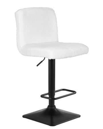 Стул барный LEO белый букле