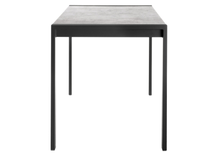 Деревянный стол Центавр бетон, графит
