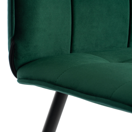 Стул обеденный Bari зеленый велюр