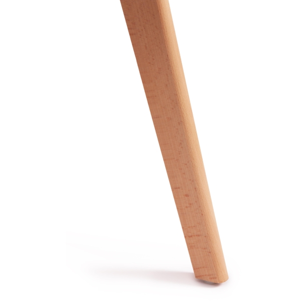 Стул Secret De Maison TULIP SOFT (mod. 74) вельвет, дерево, 54х47х83 см, коралловый (HLR 44), натуральный