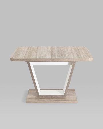 Стол Vector 120-160*80 дуб анкона/белый