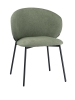 Стул для кухни SOLIS зеленый букле MOSS 615