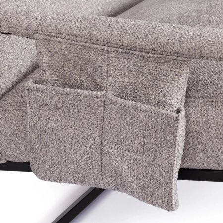 Кресло Чарли Люкс серое