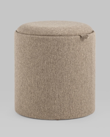 Пуф-столик с ящиком Хюгге S рогожка бежевый