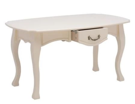 Стол журнальный "Элит" дуб шампань Вис