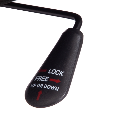 Кресло DRIVER (22) флок и ткань, синий и серый