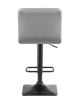 Набор 2 шт Стул барный DOMINIC, серый велюр (MJ9-75)