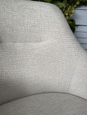 Стул STAMEN ткань DAVIS RETRO BLISS 02 светло-бежевый, черный каркас