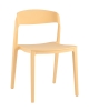 Стул Moris пластик бледно-желтый