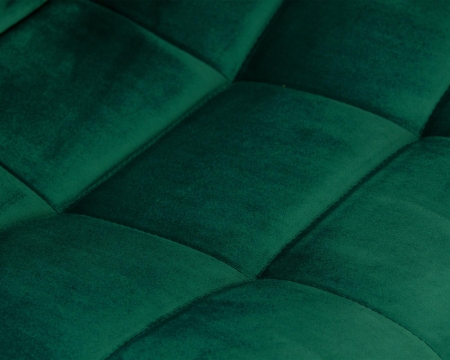 Набор 2 шт Стул барный TAILOR BLACK, зеленый велюр (MJ9-88)