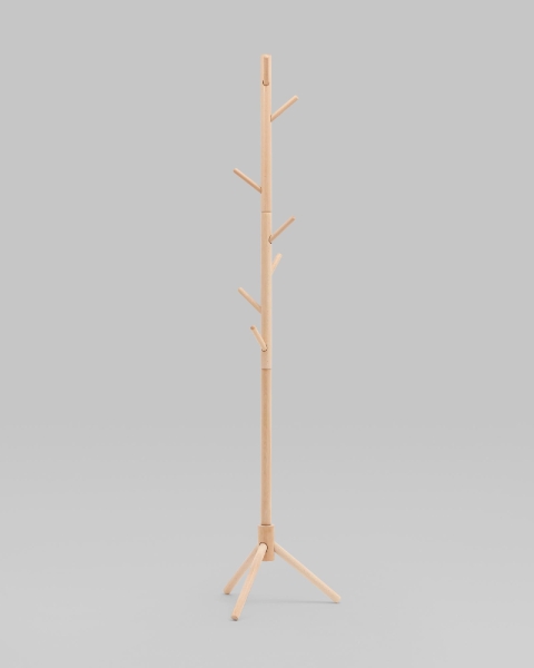 Вешалка напольная Hook Светлое дерево