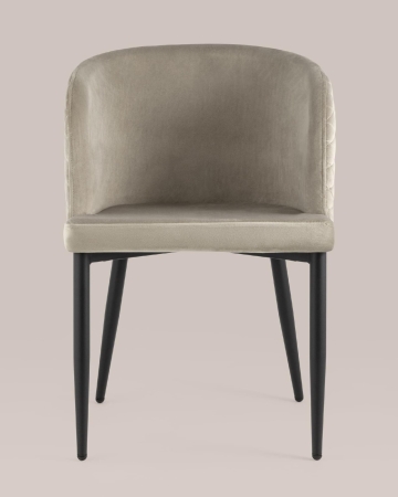 Стул Оскар велюр шампань