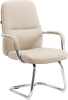 Кресло для посетителей Vesta CF экокожа бежевый