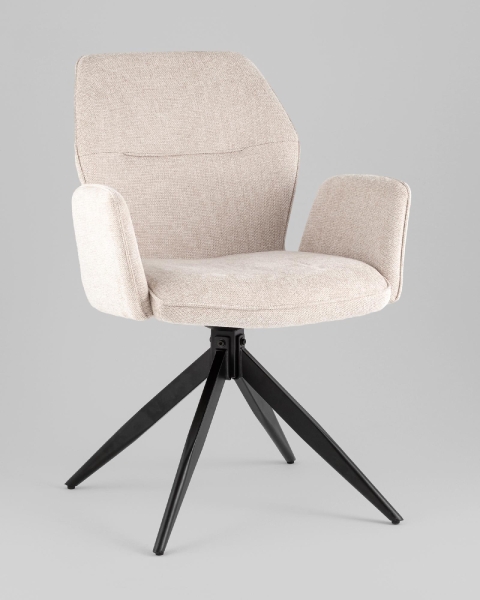 Стул обеденный Helm рогожка бежевый Стул обеденный Helm рогожка бежевый