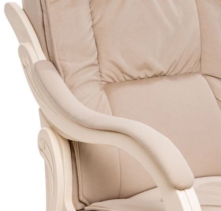 Кресло-маятник Сенатор 78 дуб шампань, ткань V 18