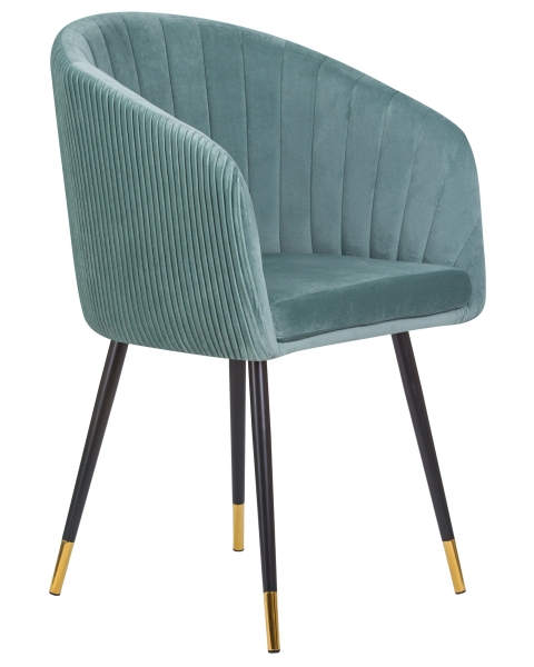 Стул обеденный MARY мятный велюр 1922-8 Стул обеденный MARY мятный велюр 1922-8