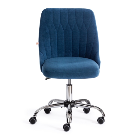 Кресло SWAN флок, синий