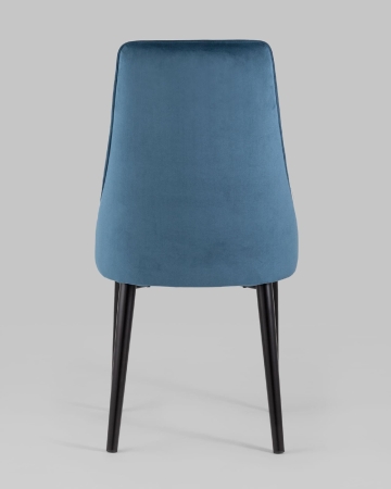 Стул Версаль велюр пыльно-синий