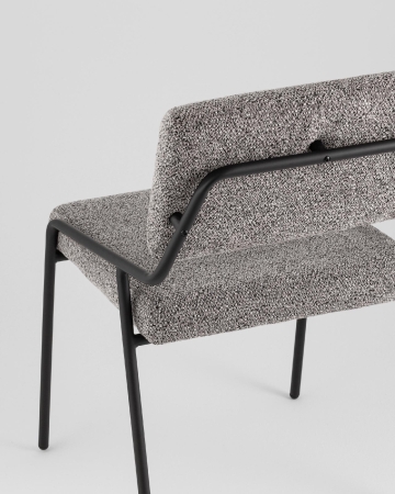 Стул Теллинг шенилл серый