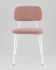 Стул Chao розовый белые ножки 4 шт.
