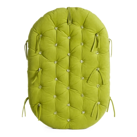 Диван MAMASAN/МАМАСАН 23/02 W с оливковой подушкой