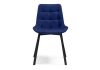 Стул Челси черный, синий