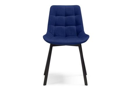 Стул Челси черный, синий