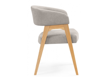 Стул деревянный Невада 1 ткань 231, светлое дерево