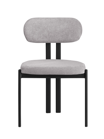 Стул для кухни Атом серый букле MOSS 960