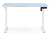 Компьютерный стол Маркос 120х75 голубой, белый