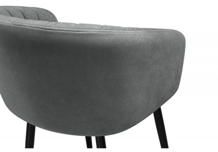 Стул на металлокаркасе Моншау marseille 11, черный Стул на металлокаркасе Моншау marseille 11, черный