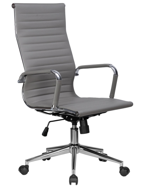 Офисное кресло для руководителей CLARK SIMPLE серый (47)